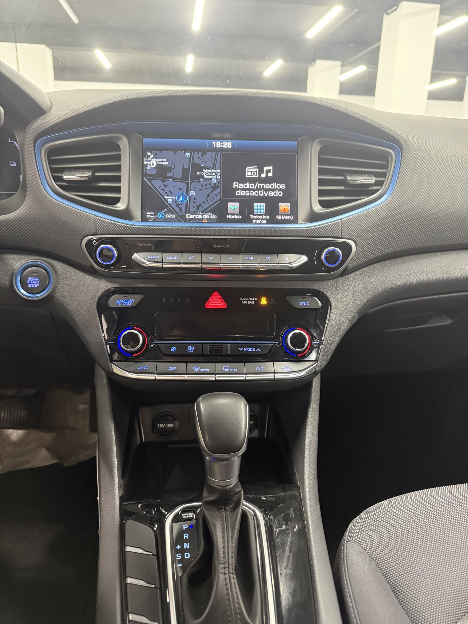 Hyundai Ioniq 1.6 HEV 141CV Tecno Gris (2018) en Zaragoza – SZ Motor