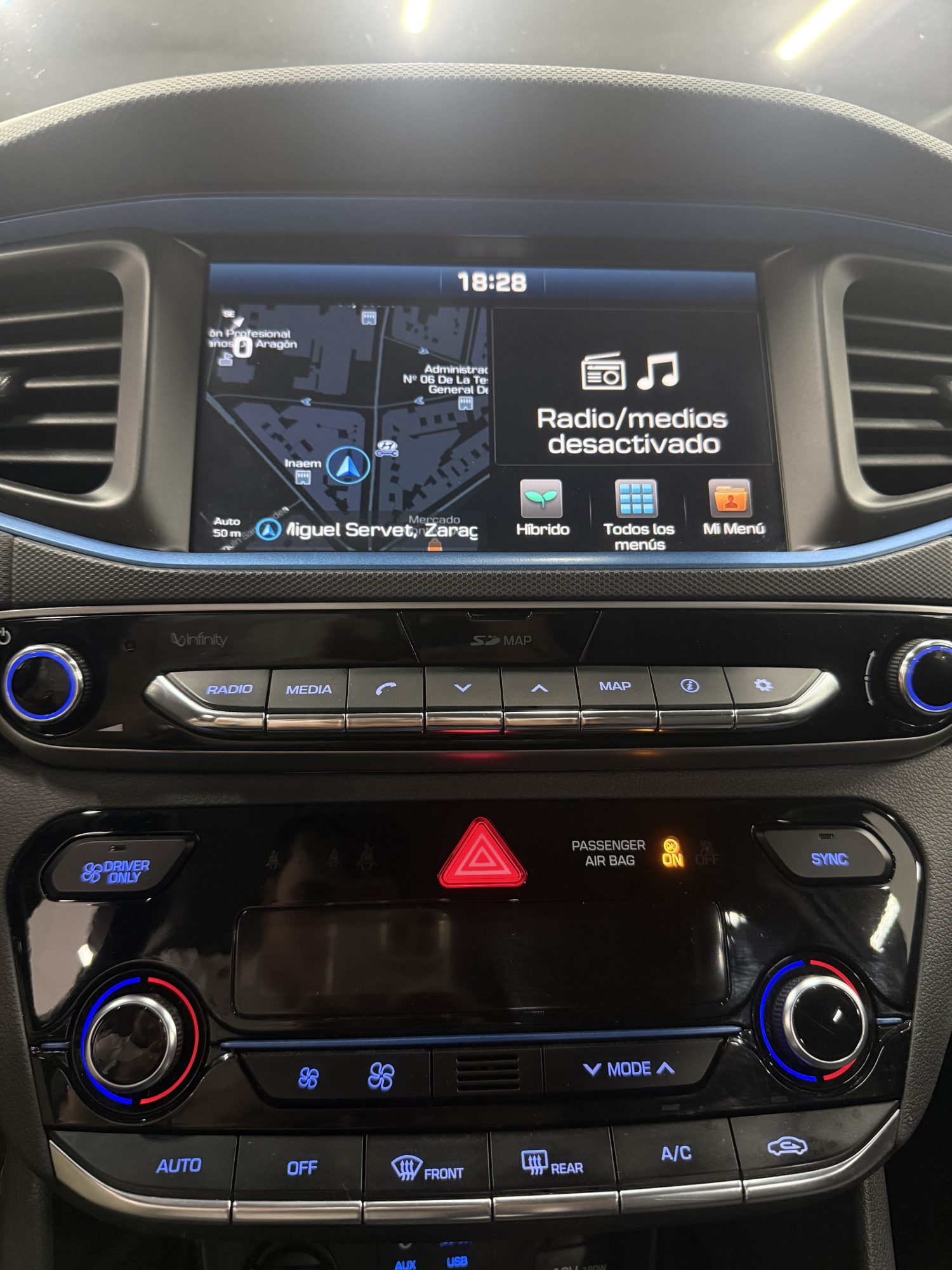 Hyundai Ioniq 1.6 HEV 141CV Tecno Gris (2018) en Zaragoza – SZ Motor