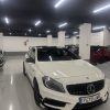 Mercedes A45 AMG ocasión Zaragoza blanco vista frontal en concesionario SZ Motor Mercedes A45 AMG ocasión Zaragoza blanco vista frontal en concesionario SZ Motor