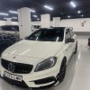 Mercedes A45 AMG ocasión Zaragoza blanco vista frontal en concesionario SZ Motor Mercedes A45 AMG ocasión Zaragoza blanco vista frontal en concesionario SZ Motor