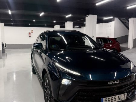 EVO 6 GLP Zaragoza en color Jade Green expuesto en concesionario SZ Motor Miguel Servet.